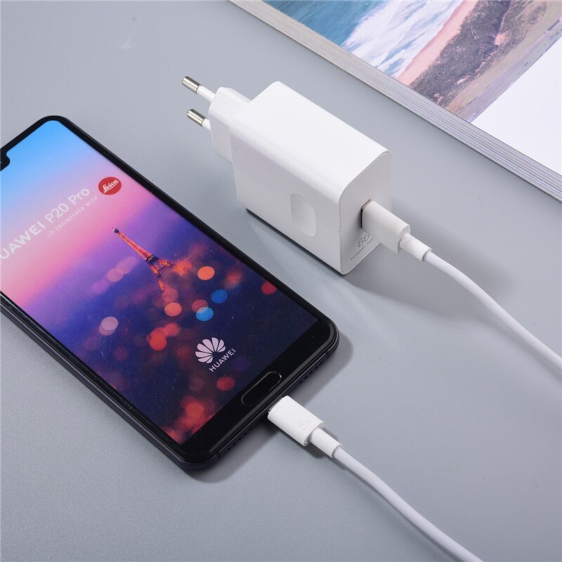 Huawei 66w superschnell-wandladegerät-adapter 11v 6a eu-supercharging-stecker für mate 40 30 20 rs p50 p40 nova 8 pro 1m 6a usb-c-kabel