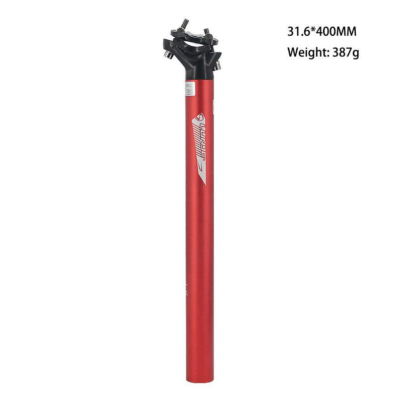 CYCLEACC Bicycle Dropper Seatpost Adjustable Height Saddle Tube 27.2/30.9/31.6mm Mountain Bike Seatpost Bicycle Accessories: 31.6mm Red