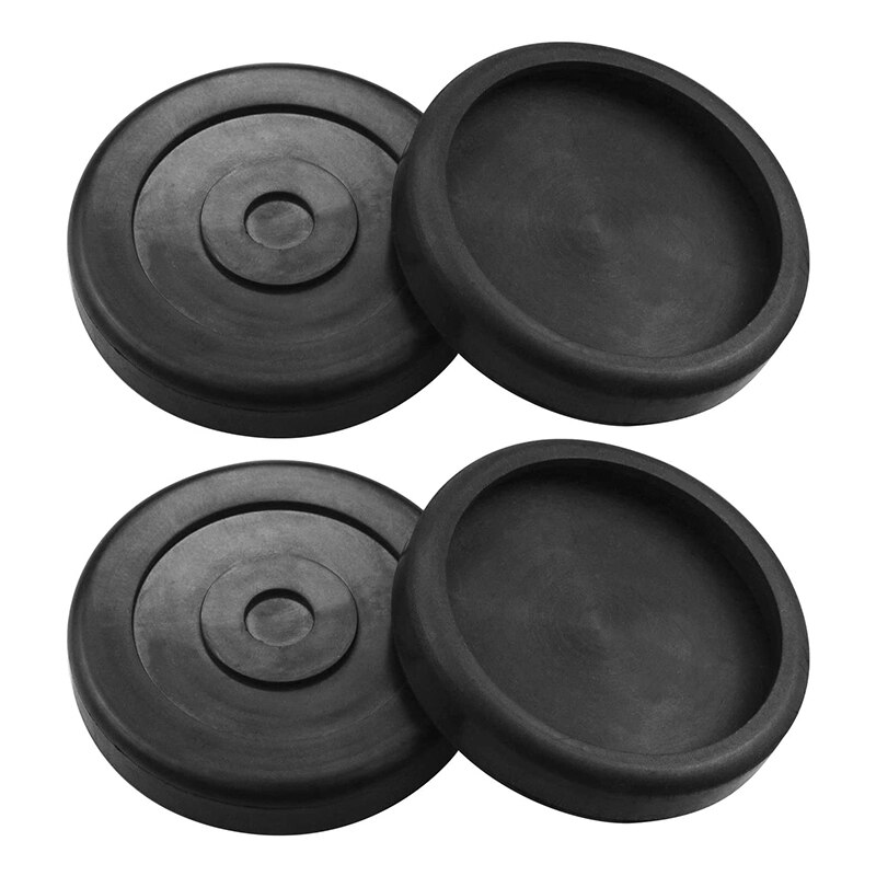 Round Rubber Arm Pads Roll Bridge Jack Pads 5715017 Replace for BENDPAK Lift DANMAR Lift ,4 Pack: Default Title