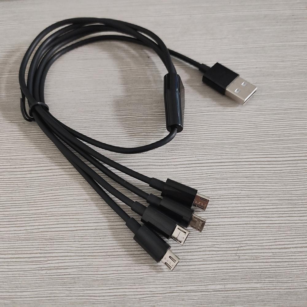 4 in 1 micro usb charger cable 50cm