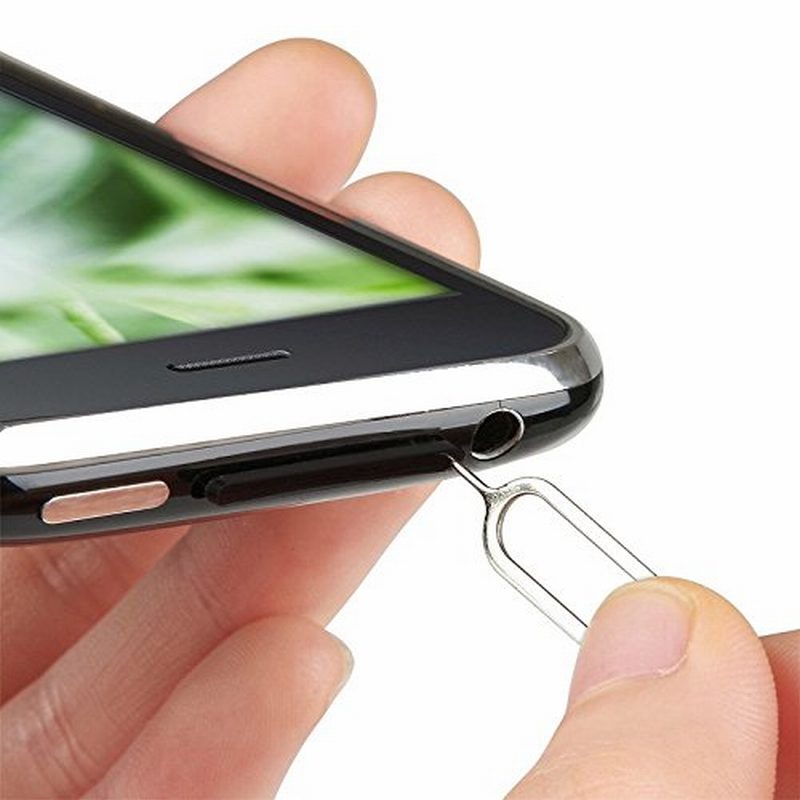 Nano sim kartenhalter Tablett Slot für iphone 5 s se Ersatz Adapter Sim Kartenbehälter Entfernung Stoßen Stift-schlüsselwerkzeug Nadel zubehör