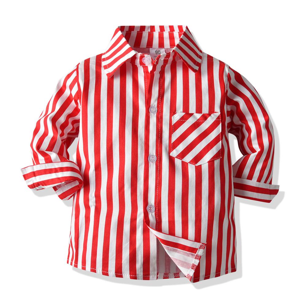 Festiwal chłopcy oficjalne garnitury dziecięce ślubne zestawy imprezowe dżentelmen koszule w paski + spodnie na szelkach stroje ubranie dla dzieci