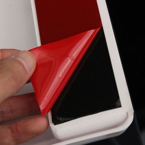 Tampa bonnet de fluxo de ar universal para carro, tampa de fibra de carbono para saída de ar