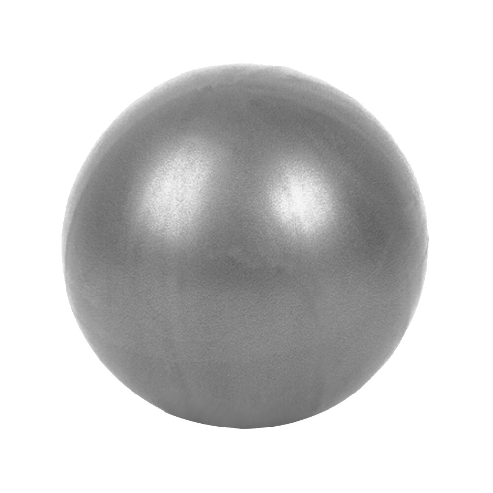 Bola de Yoga 25cm Yoga Fitness balón para Core Entrenamiento de Interior de gimnasia Fitness Pilates bola Balance ejercicio de pelota de Yoga ejercicio: Gris