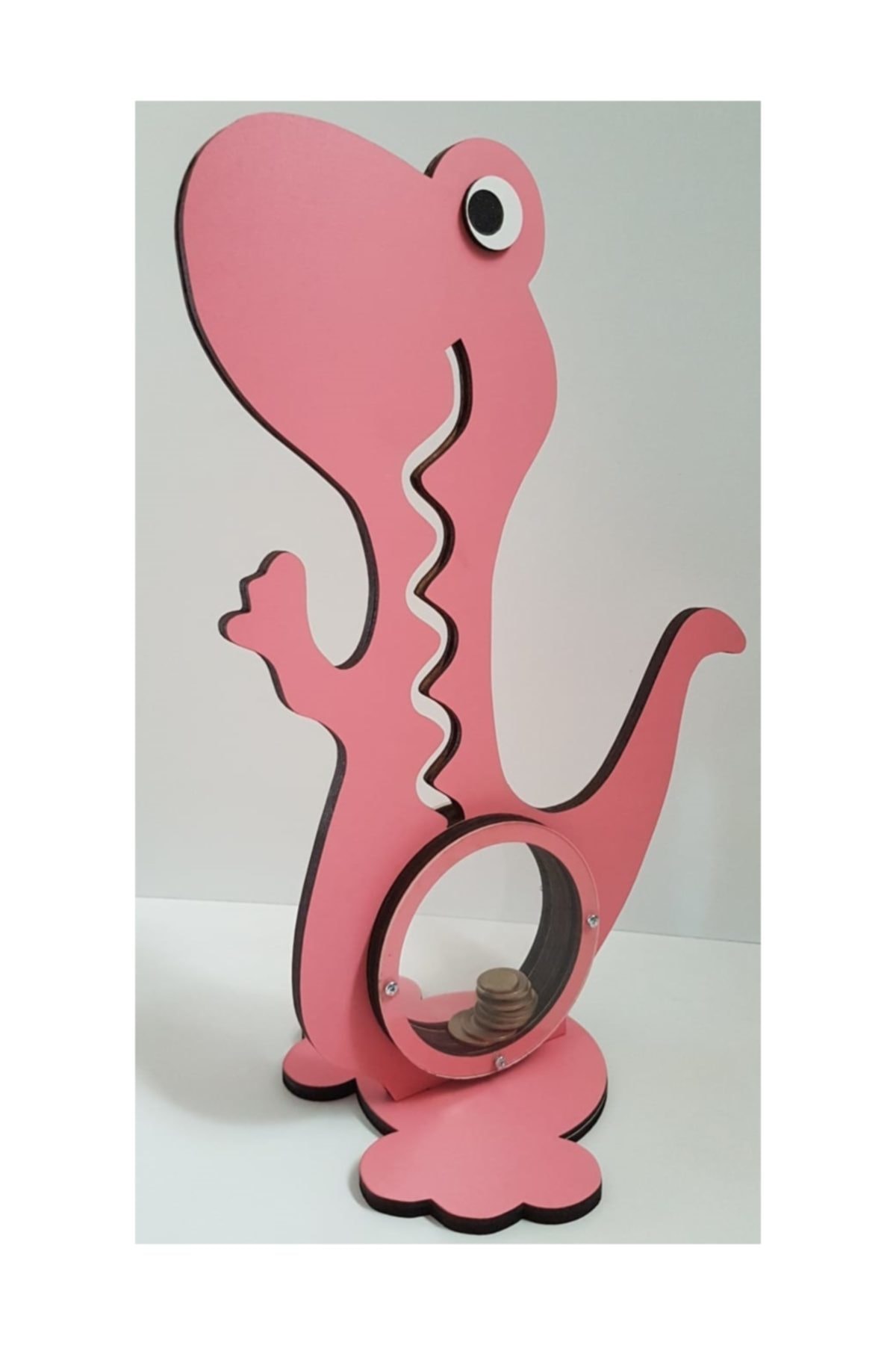 di legno dinosauro porcellino Banca giocattolo mangiare i soldi dinosauro genere scatola