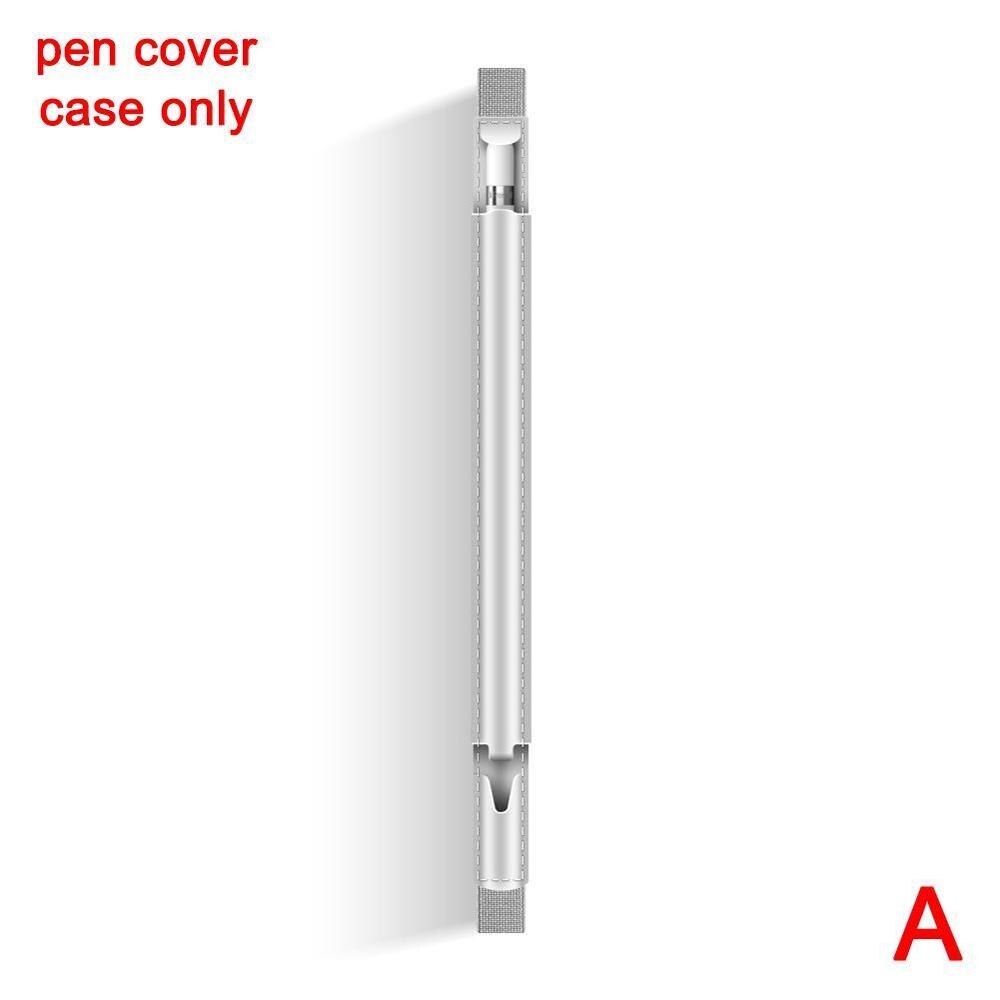 Étui en cuir pour stylet apple pencil 1/2, ipad pro, stylet tactile, housse de protection, étui externe portable  a1 u 6: Un