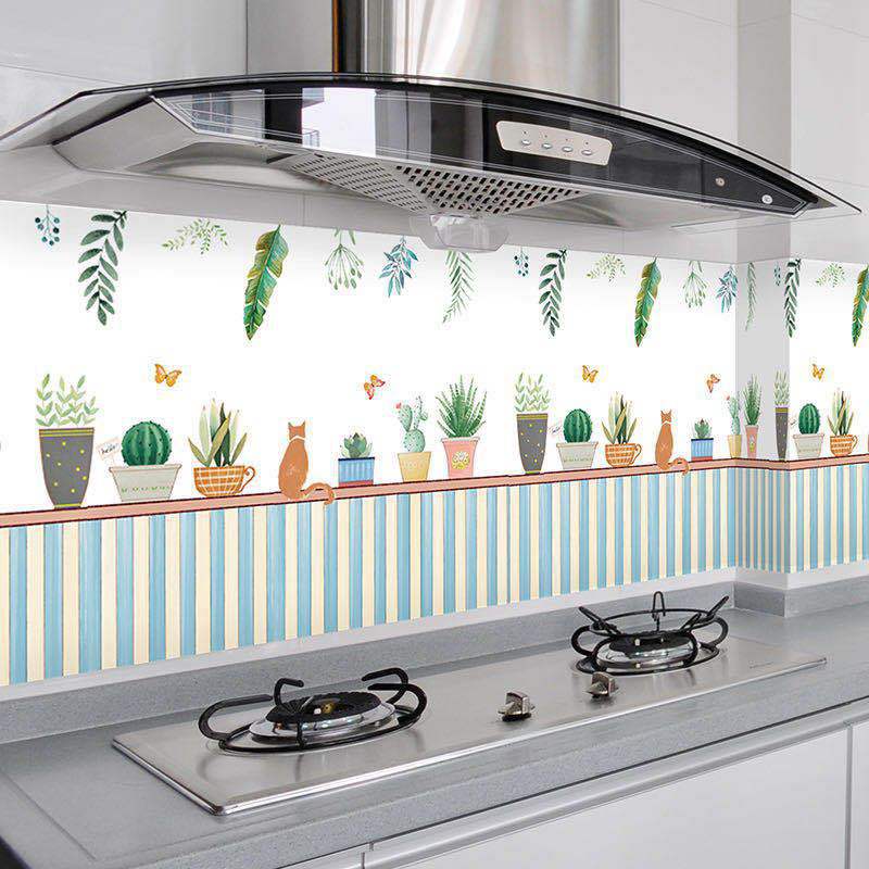 Sticky Wallpaper Imitation Ceramic Tile Grid From Kitchen Stickers Waterproof and Oil Thickening The Bathroom Toilet Wallpaper: Style 4