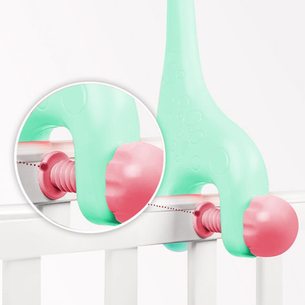 Baby Speelgoed Rustgevende Slaap Musical Box Bed Bel Rammelaars Wieg 360 Graden Roterende Niet Giftig Met Nachtlampje Mobiles opknoping