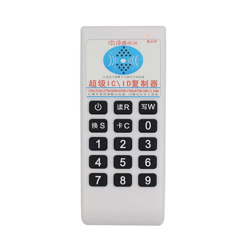 Duplicador RFID portátil, lector NFC, 125Khz, T5577, 13,56 Mhz, UID, tarjeta de Chip inteligente, programador, copiadora