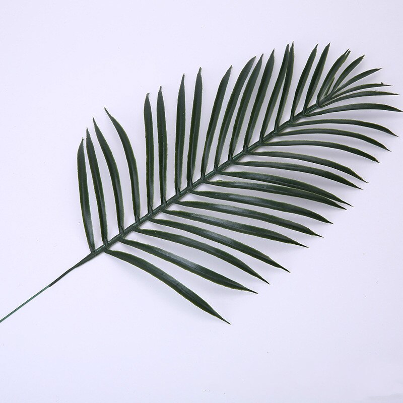 Plantas artificiales, accesorios de arreglo decorativos de hojas verdes, Palma floral, Palma de La Palma, hojas de palma, Monstera, decoración para el hogar y la boda
