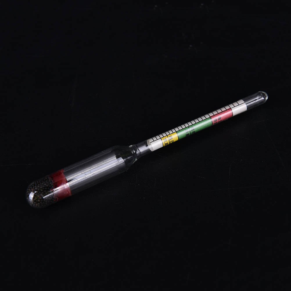 Herramienta de succión tipo hidrómetro de batería, medidor de plomo, densitómetro, probador de ácido, electrolito, almacenamiento de zona de color, 1,1-1,3