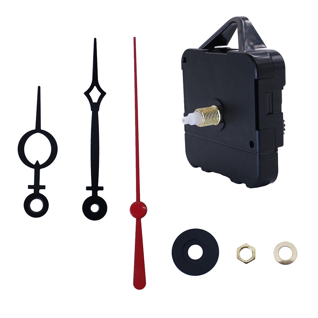 Quartz wandklok uurwerk, motor, stille secondewijzer, reparatieonderdelen, vervanging