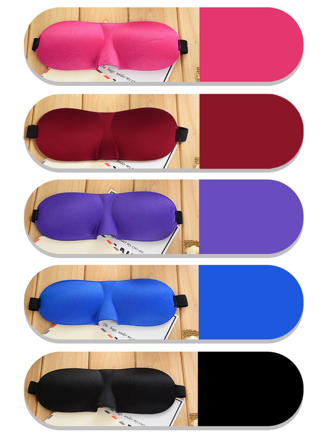 Maska robić spania męska lub damska, 1 sztuka, 3D, naturalna, przepaska, na oczy, kobiety, mężczyźni, miękkie, przenośne, opaska, podróżna