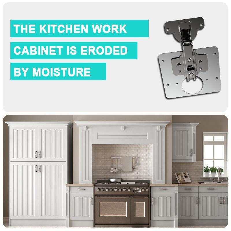 1/3Pcs Scharnier Reparatie Plaat Voor Meubels Lade Venster Roestvrij Stalen Plaat Reparatie Accessoire DFDS889