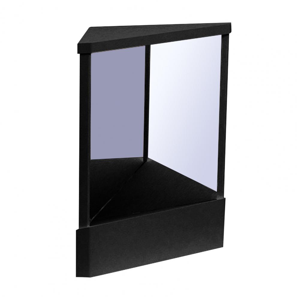 Miroir de maquillage pour le visage, Image réelle de précision, miroir de maquillage, Non grossissant, réflexions réelles, miroir de beauté, ornement de table: Autre / Rouge