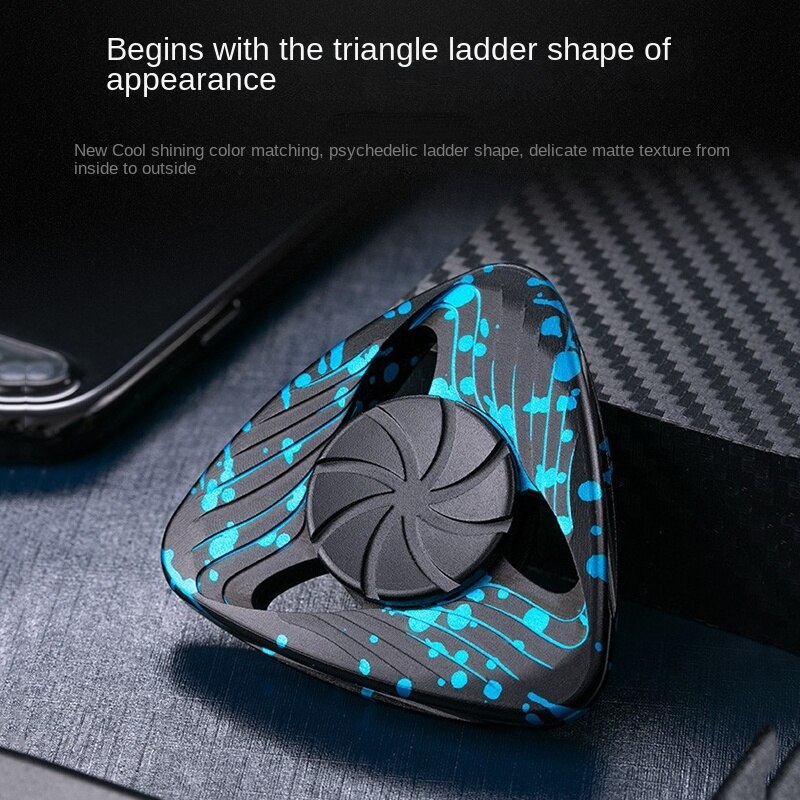Całkowicie metalowy kamuflaż Phantom Hand Spinner zabawki dla chłopca palca obracanie EDC prezent dekompresji Puzzle