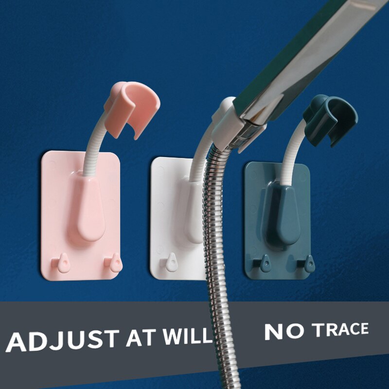 1PC Universal Shower Head Hook Adjustable Hand Shower Holder Shower Riser Rail Rack Bathroom Shower Holder Storage Accessories