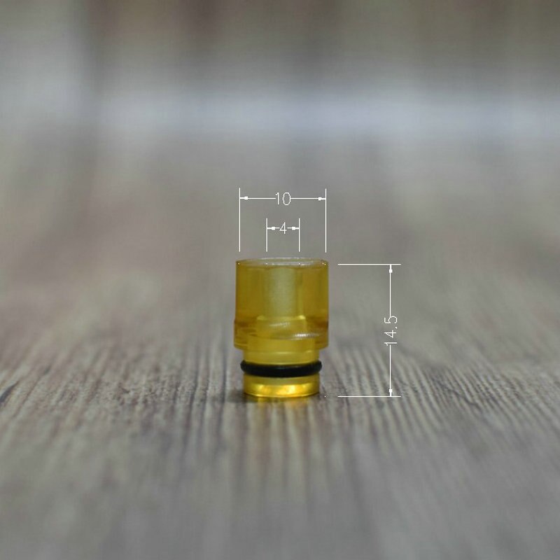 510 tropfspitze Mini mtl tropfspitze PEI ultem mundstück vape tipps für 510 gewinde zerstäuber für 510 RTA RDA Panzer vape zubehör: D