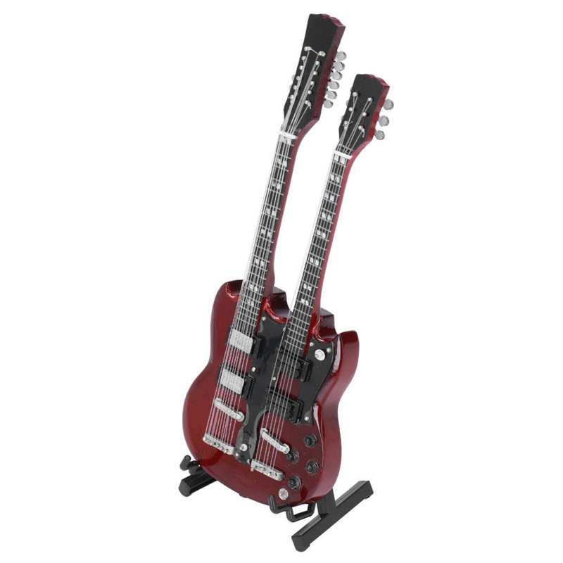 Miniatur-gitarre Ich bin maßstechen 1:6 – spielzeug für gitarrenliebhaber und zur dekoration