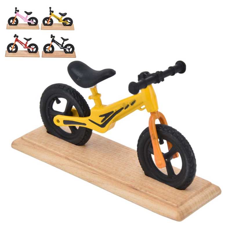 Dollhouse Mini Bike Mini Bicycle Model Metal for Decoration