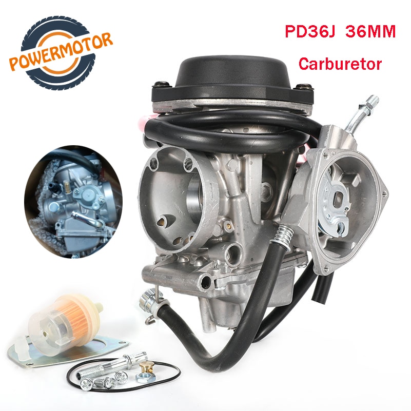 Motorcycle PD36J 36mm Carburetor QUAD ATV KFX 400 KFX400 2003~2006 UTV LTZ 400 LTZ400 Raptor 400 ATV Quad