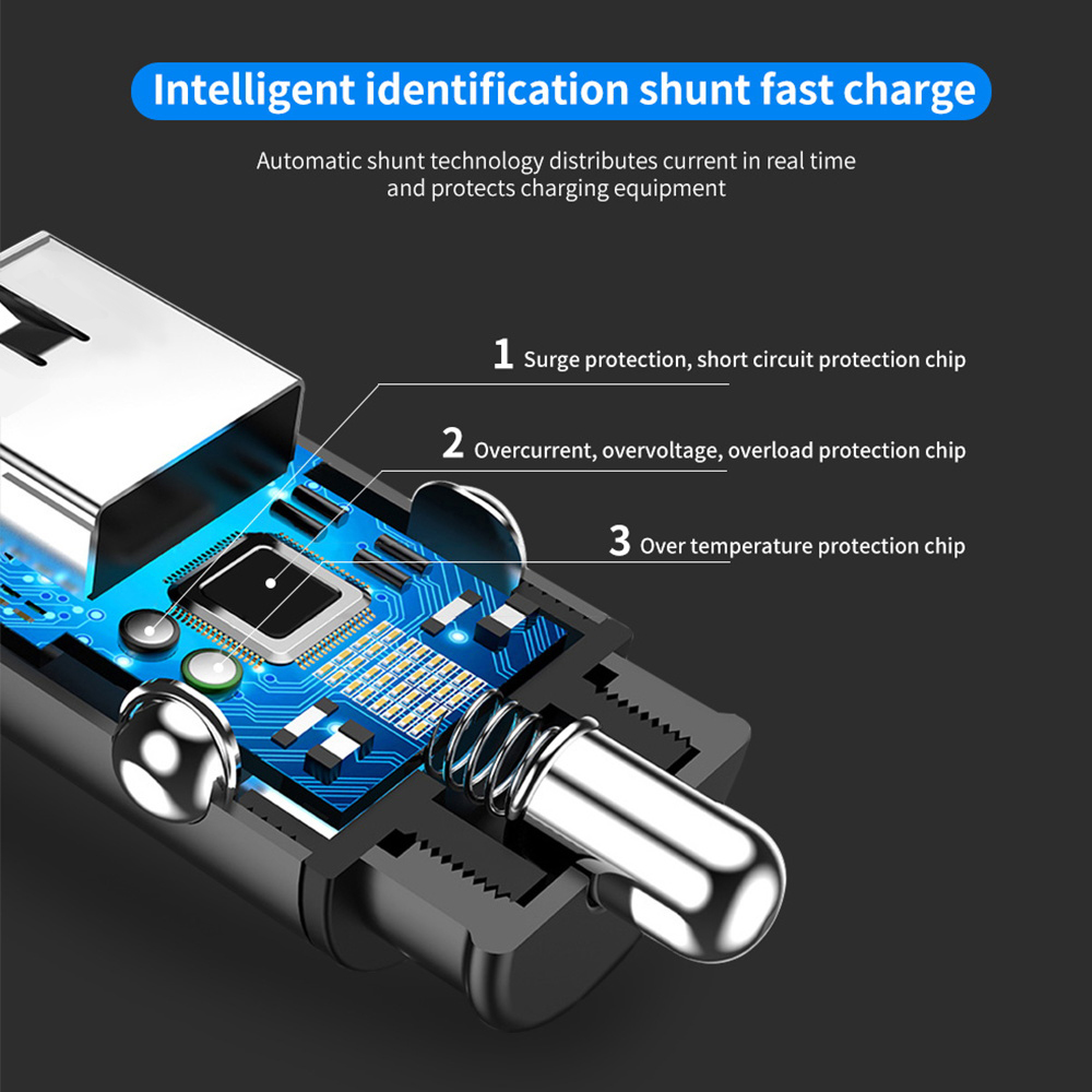 Ładowarka samochodowa USB do iphone 12 11 30W szybka ładowarka 3.0 szybka ładowarka do Xiaomi Auto typ C QC PD 3.0 ładowanie telefonu komórkowego