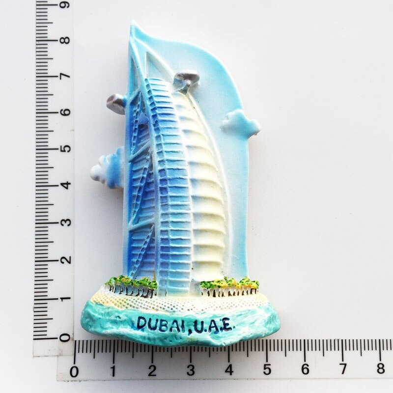 Dubai Toeristische Souvenirs Koelkast Magneten Khalifa-toren Saudi Arabië Koelkast Herdenkingsmunt Magneet Stickers Home Decoratie: Dubai 5