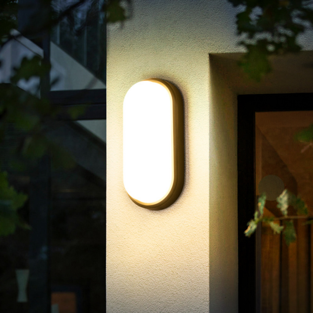 15W Led Wandlamp Waterdichte Veranda Verlichting Moderne Led Wandlamp Voor Binnenplaats Tuin Buitenverlichting Warm Wit AC170-260V