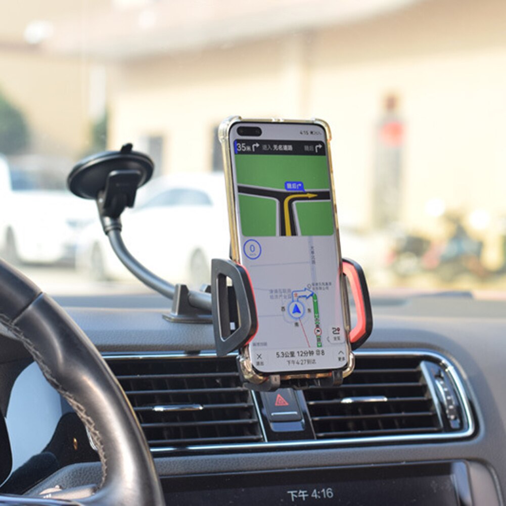 Dashboard Phone Holder for Car Flexible Long Arm Universal Handsfree Auto Windshield Air Vent Phone Mount for Truck Auto