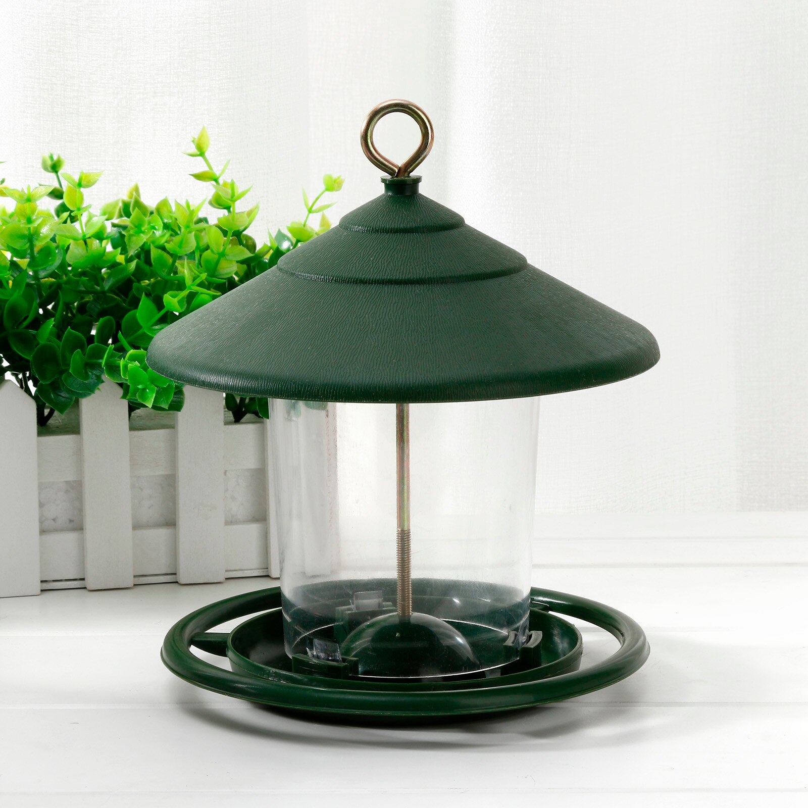 40# Wild Bird Feeder Hanging Garden Yard Outside Decoration Bird Food Distributor Feed Station Hanging Garden Birds Feeders