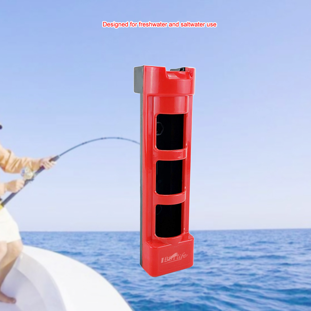 Abs plast fiskespö spö hållare fiskebox fiskespö stöd hållbart rör fäste socket rack båttillbehör