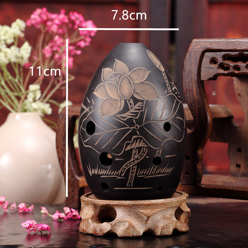 8 Hole Tao Xun Musical Instrument Beginner Self-study Child Adult Taoxun China Traditional Musical Instrument