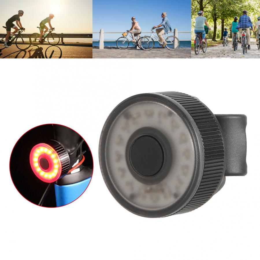 Usb Oplaadbare Fiets Achterlicht Led Achterlicht Fiets Achterlicht Waarschuwing Lamp Compact Styling