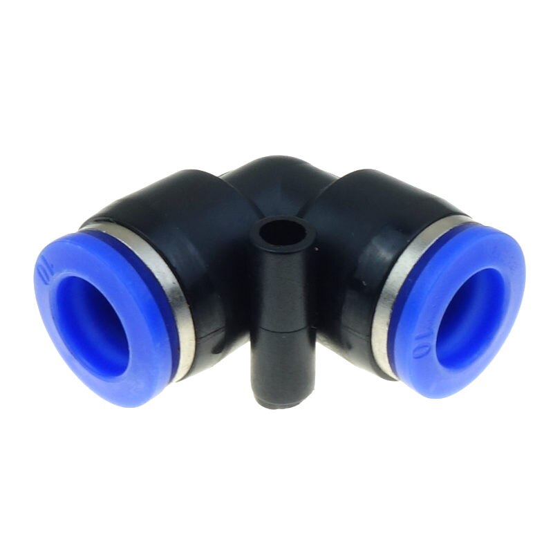 4mm 6mm 8mm 10mm 12mm Tube OD 90 Degree Equal Union Elbow Air Pneumatic Push In Connector Quick Connection Fitting