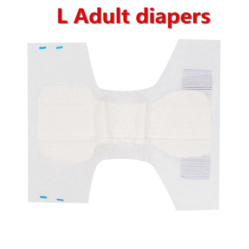Adult Diaper Nursing Pad L Code Waist Circumference 81-111cm Fast Absorption Comfortable Elderly Care Unisex -Pants 1Pcs