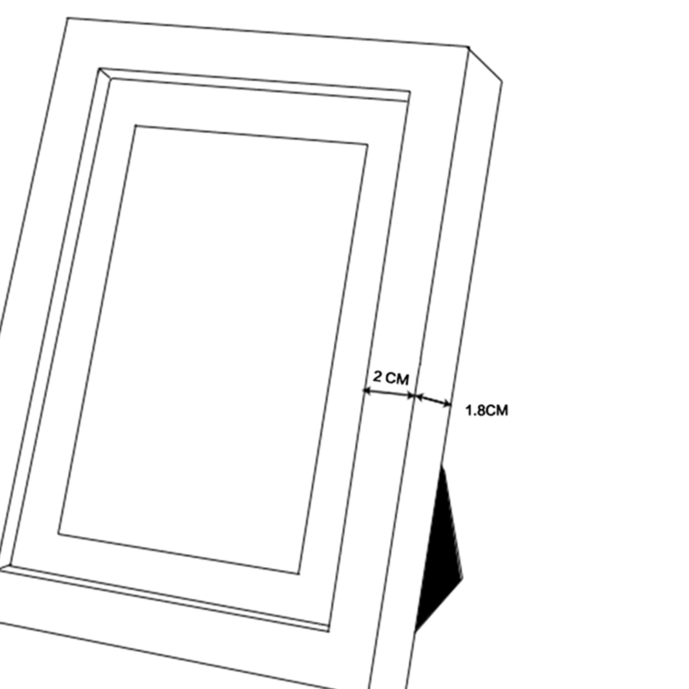 21*29.7 cm svart simulering trä bord vägg fotoram hårdpapp baksida med glas för  a4 foton bildcertifikat album dekor