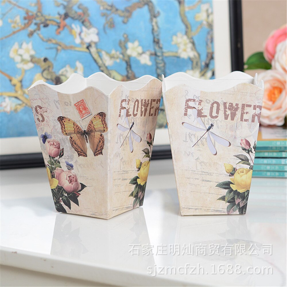 Wall Hanging Planter Plant Pot Trough Garden Fence Balcony Railing Flower Basket Plastic Flower Pots Flowers Bucket Home Decor