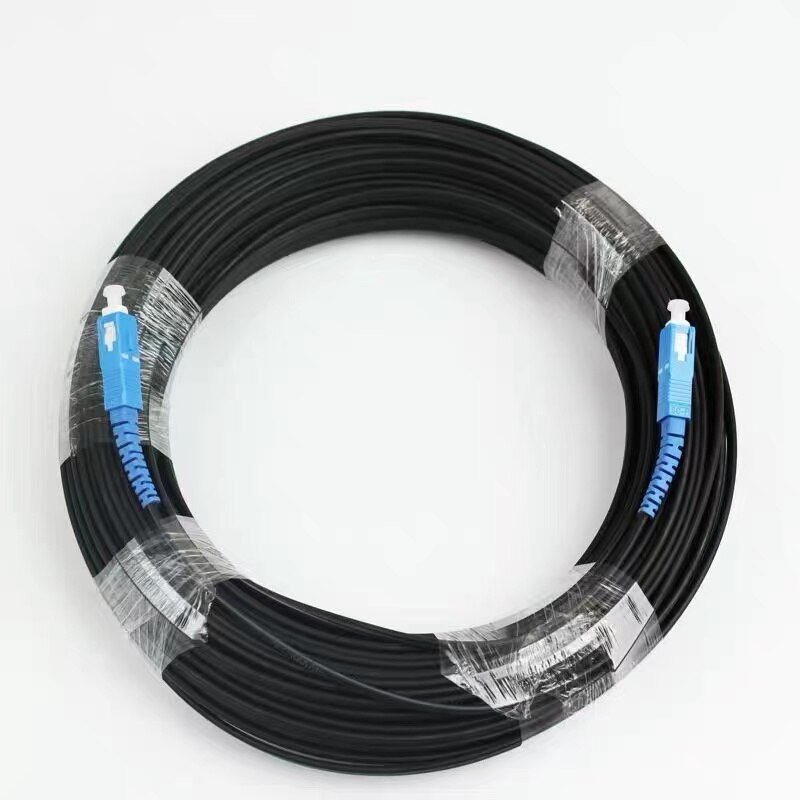 50M Outdoor Cable SC UPC Simplex FTTH Patch Cable Singlemode Fiber Optic Patch Cord FTTH Fiber Optic Jumper Cable