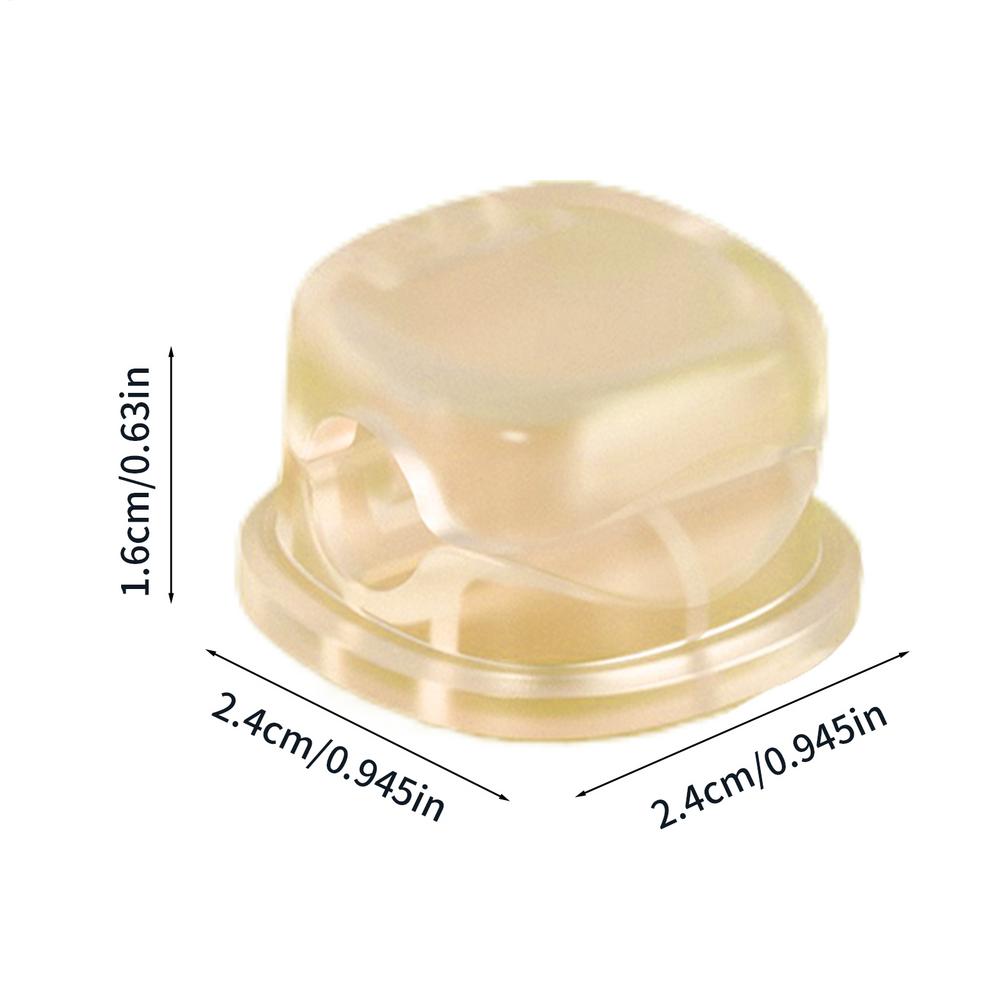 Snoer Organisator Houder Bureau Draad Keeper Clip Bureau Kabelbeheer Accessoires Voor Desktop Nachtkastje Of Keukenkast: YELLOW