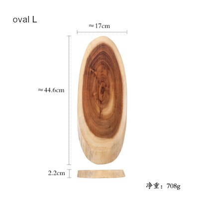 Acacia Wood Chopping Blocks Whole Wood Round Home Use Mini Fruits Cutting Boards Mildew Proof Tableware: A