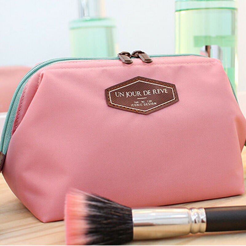 Neceser pequeño de viaje para maquillaje, bolsa de cosméticos, neceser, organizador de aseo personal, Mini bolsas herméticas