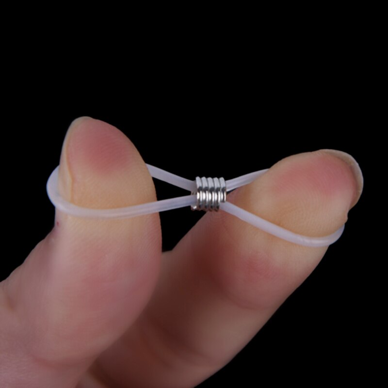 Ressorts avec connexion en plastique et Silicone, chaîne de lunettes, anneau antidérapant en caoutchouc, œillets pour corde de lunettes, 100 pièces