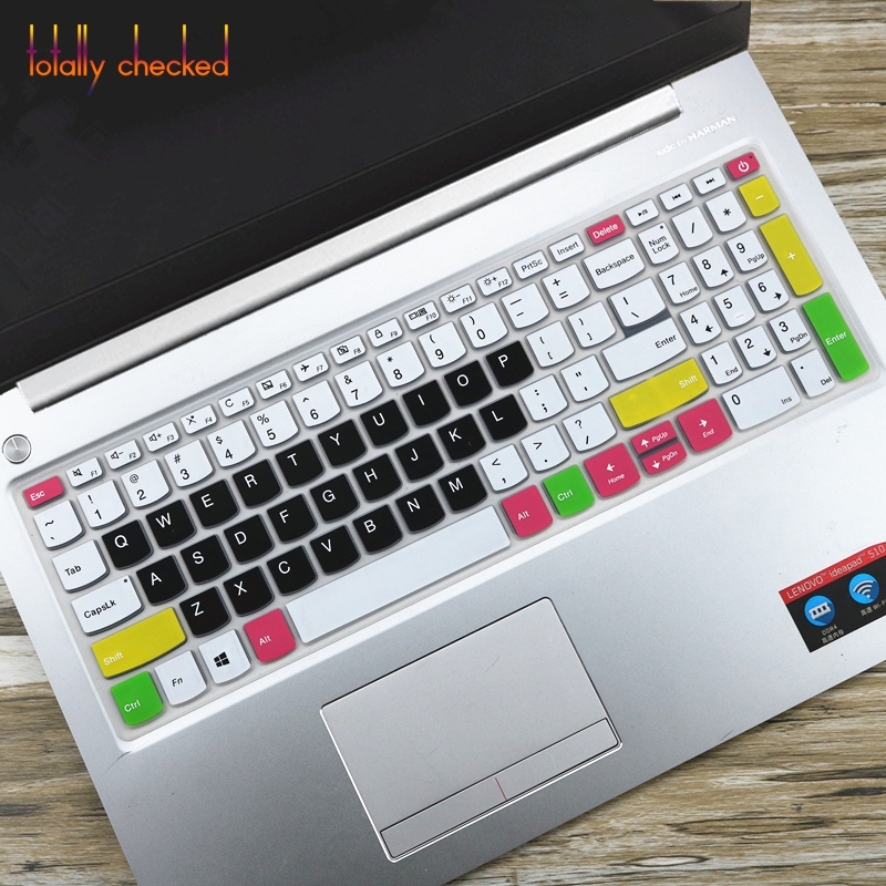 Dla Lenovo Ideapad 330 330s 15 15.6'' 330s-15ikb 15igm 15arr 15ikb 15ast 15ich 15icn Laptop Pokrowiec na klawiaturę Folia ochronna Skóra: Złota