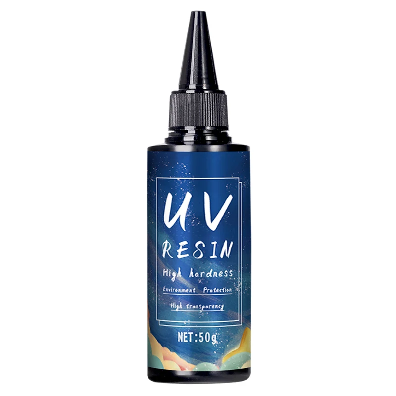 Pegamento de resina UV para joyería DIY, resina epoxi y lámpara UV Alta transparencia Secado rápido Alta dureza, 20 g, 50 g, 100 g, 250 g, 1000 g: Negro