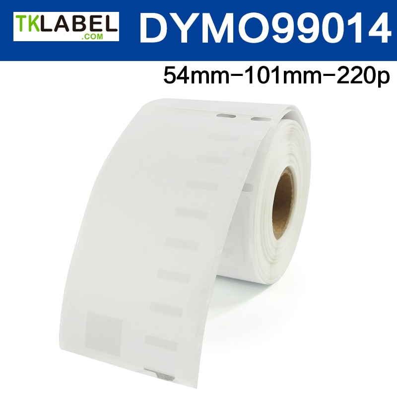 10 Roll X Compatible Dymo Labels 99014 LW450 Turbo white labels 54 x 101 mm 220pcs