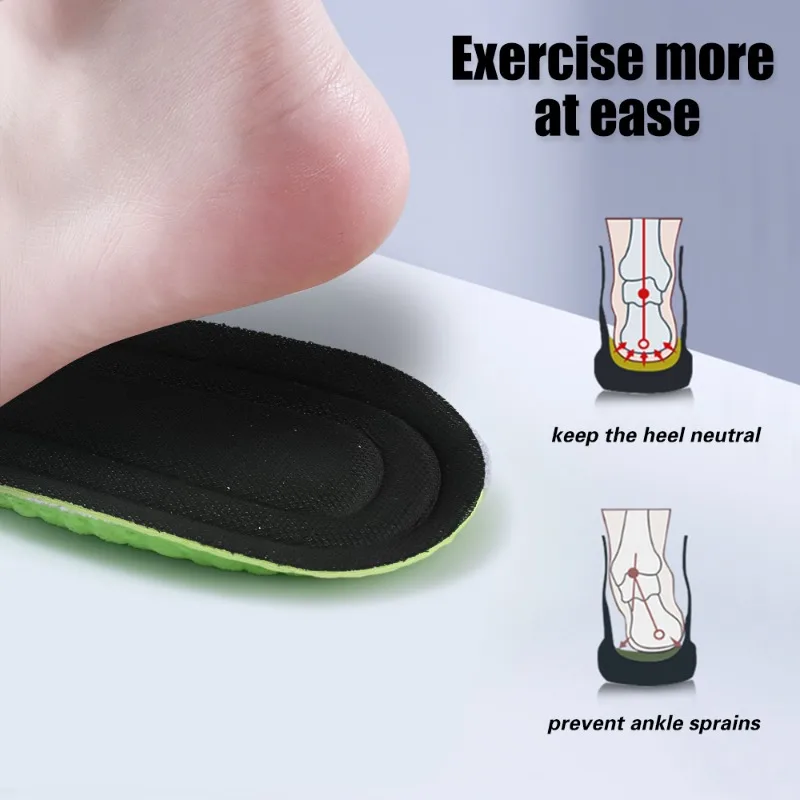 Weiche Massage Einlegesohlen Frauen Männer Atmungsaktive Arch Support Schuh Sohle Pads Unisex Deodorant Memory Schwamm Sport Fußpflege Einsätze