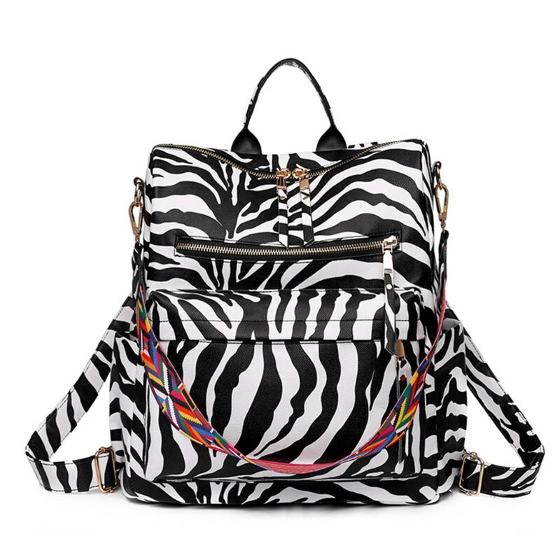 Vrouwen Rugzak Pu Anti-Diefstal Toevallige Schoudertas Mode Dames Satchel Tassen M68C: 2