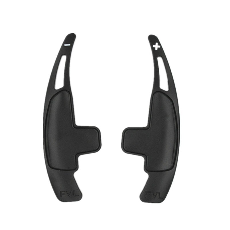 Palette de changement de vitesse pour volant, 2 pièces, pour Mercedes AMG A45 C63 E63 S63 S65 CLA45 GLA45 ML63 W204 C204 W212 W221 X156 W166: Black
