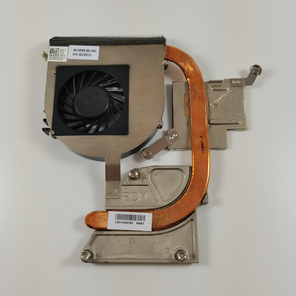 Ventilateur de refroidissement de dissipateur thermique, pour Dell Inspiron 15R N5110 Vostro 3550 FA80 J1VPC RF2M7 GXVT8