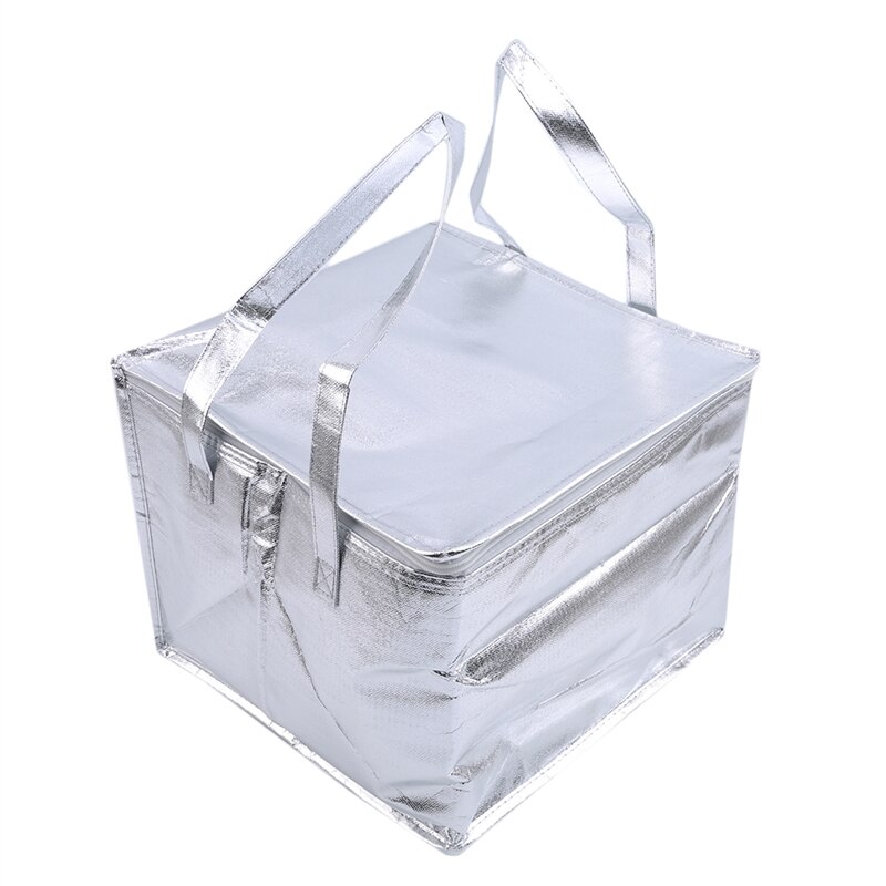 Déjeuner sac isotherme isolation pliant pique-nique Portable sac de glace alimentaire sac thermique sac de de nourriture boisson transporteur sac isolé: 10 inch